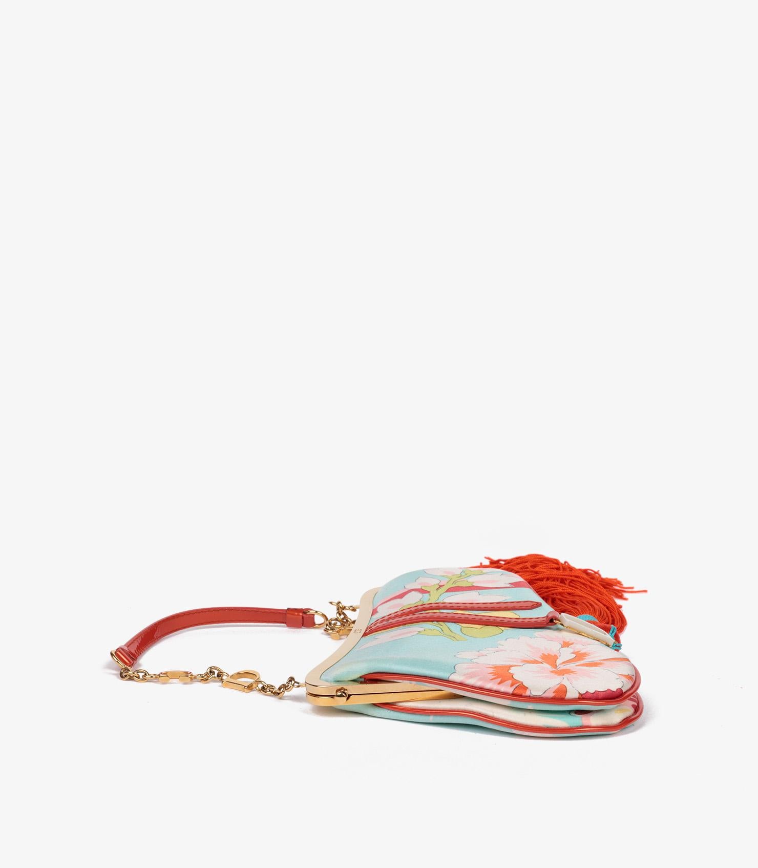 Women's Christian Dior Vintage Tassel Mini Saddle Bag