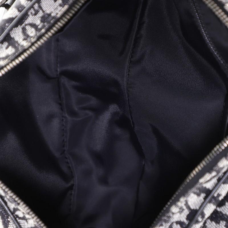 Women's Christian Dior Vintage Trotter Flap Messenger Bag Diorissimo Canvas Medium