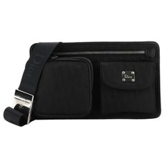 Christian Dior Vintage Trotteur Bag Diorissimo Canvas