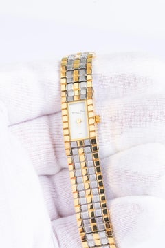 Christian Dior Vintage, Two-Tone Bracelet Watch, c. 1990s
