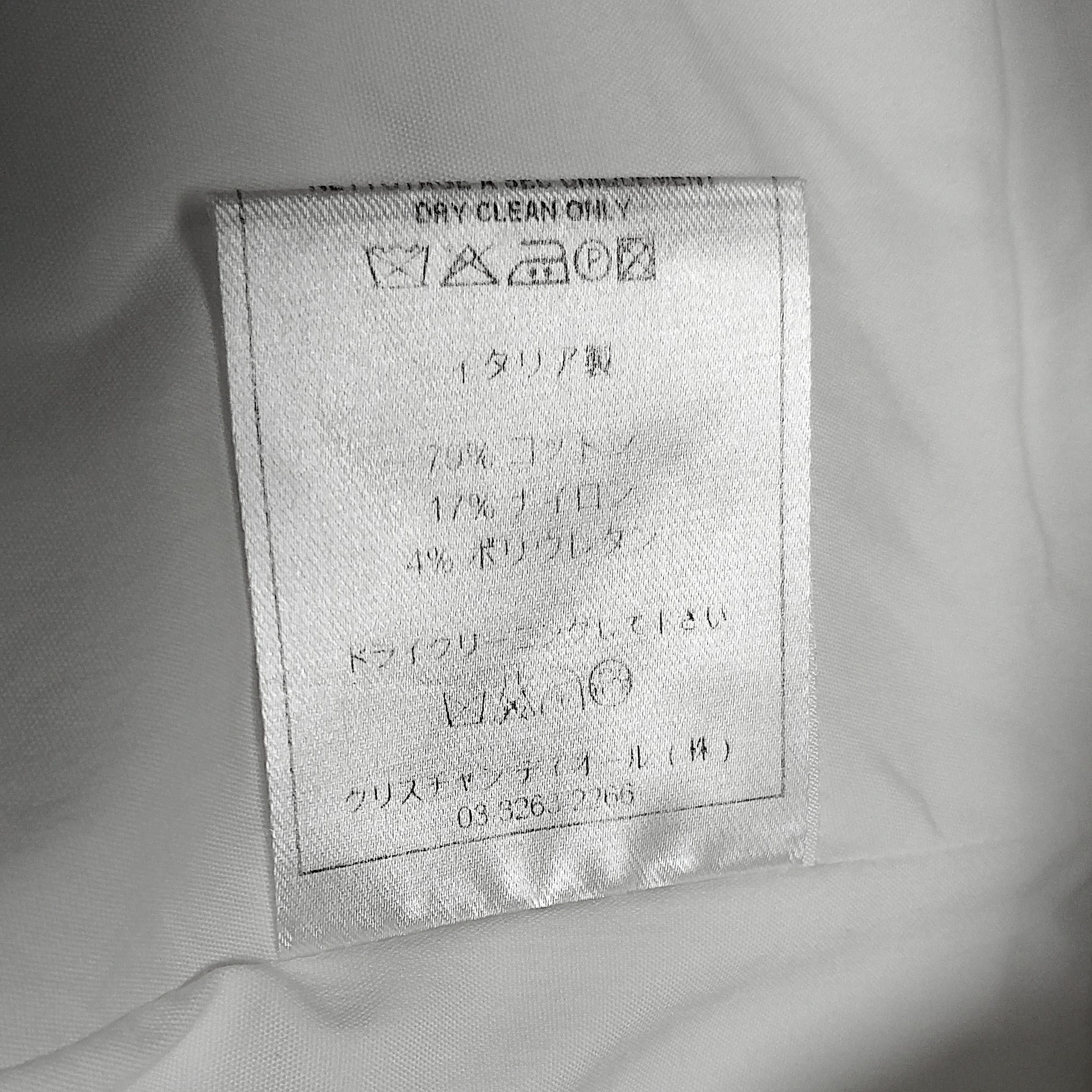 CHRISTIAN DIOR - Vintage White Cotton Pleated Midi Dress  Size 6US 38EU 3