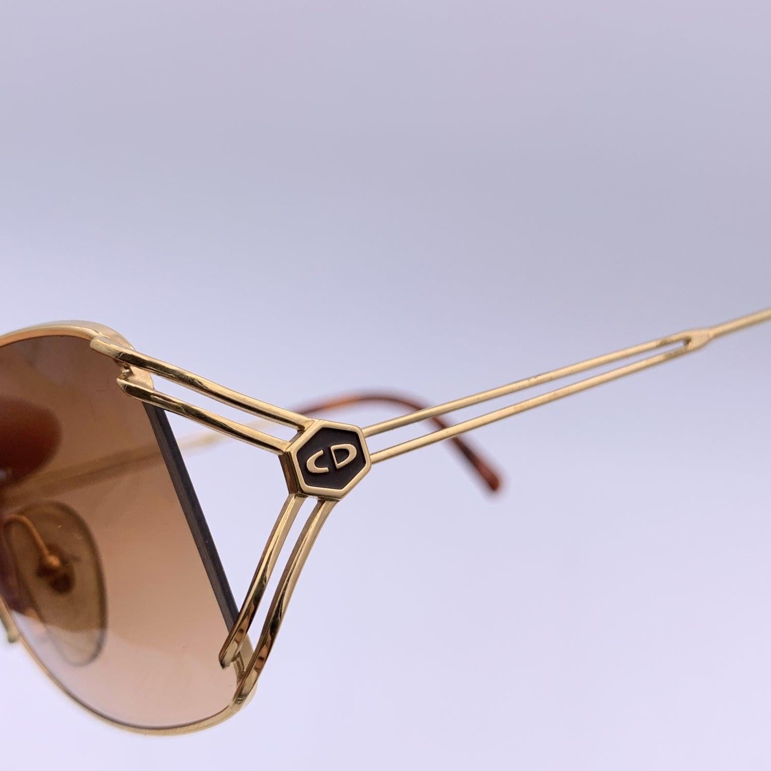 Brown Christian Dior Vintage Women Mint Sunglasses 2694 40 50/18 130mm