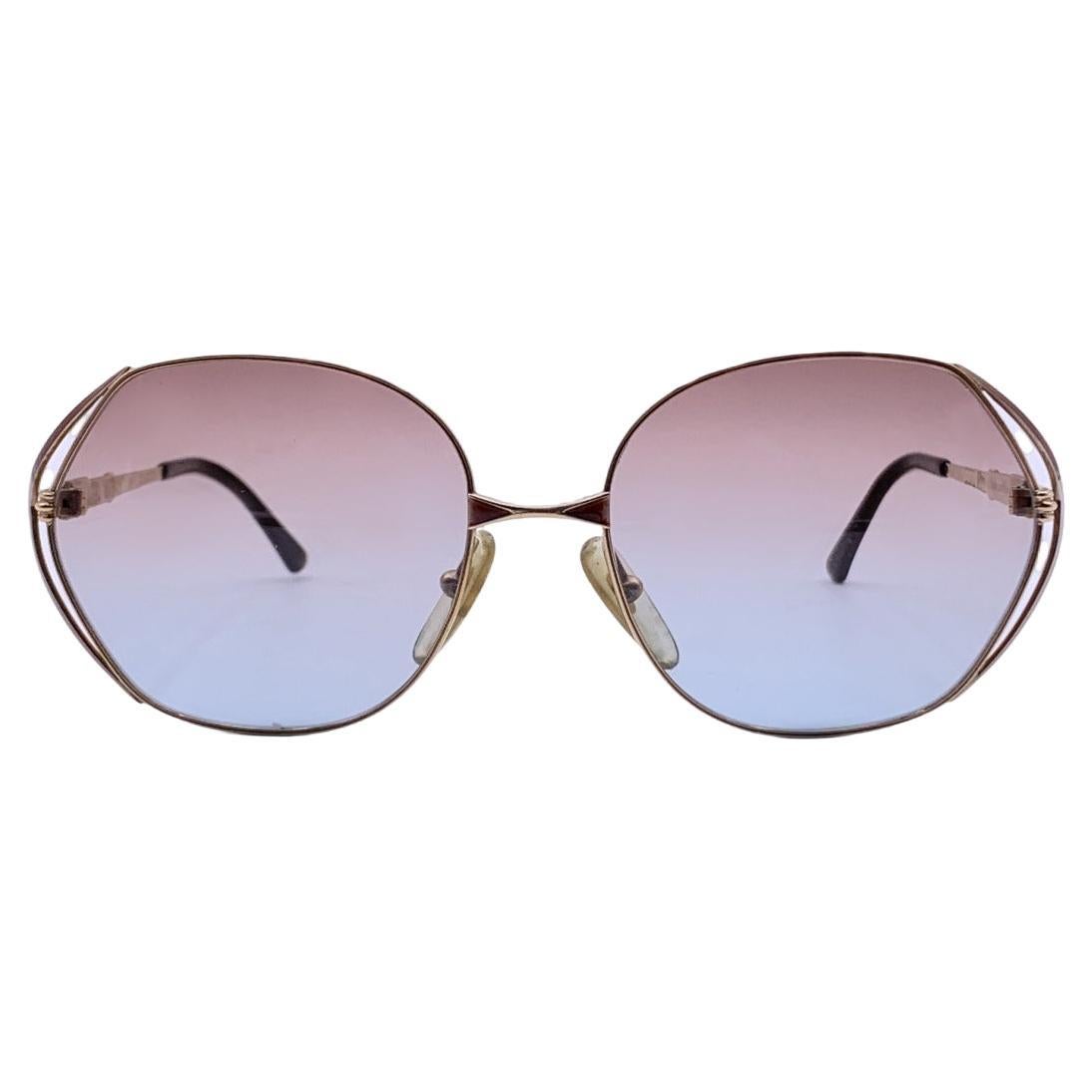 Occhiali da sole oversize Christian Dior Vintage Donna 2302 41 56/17 125mm