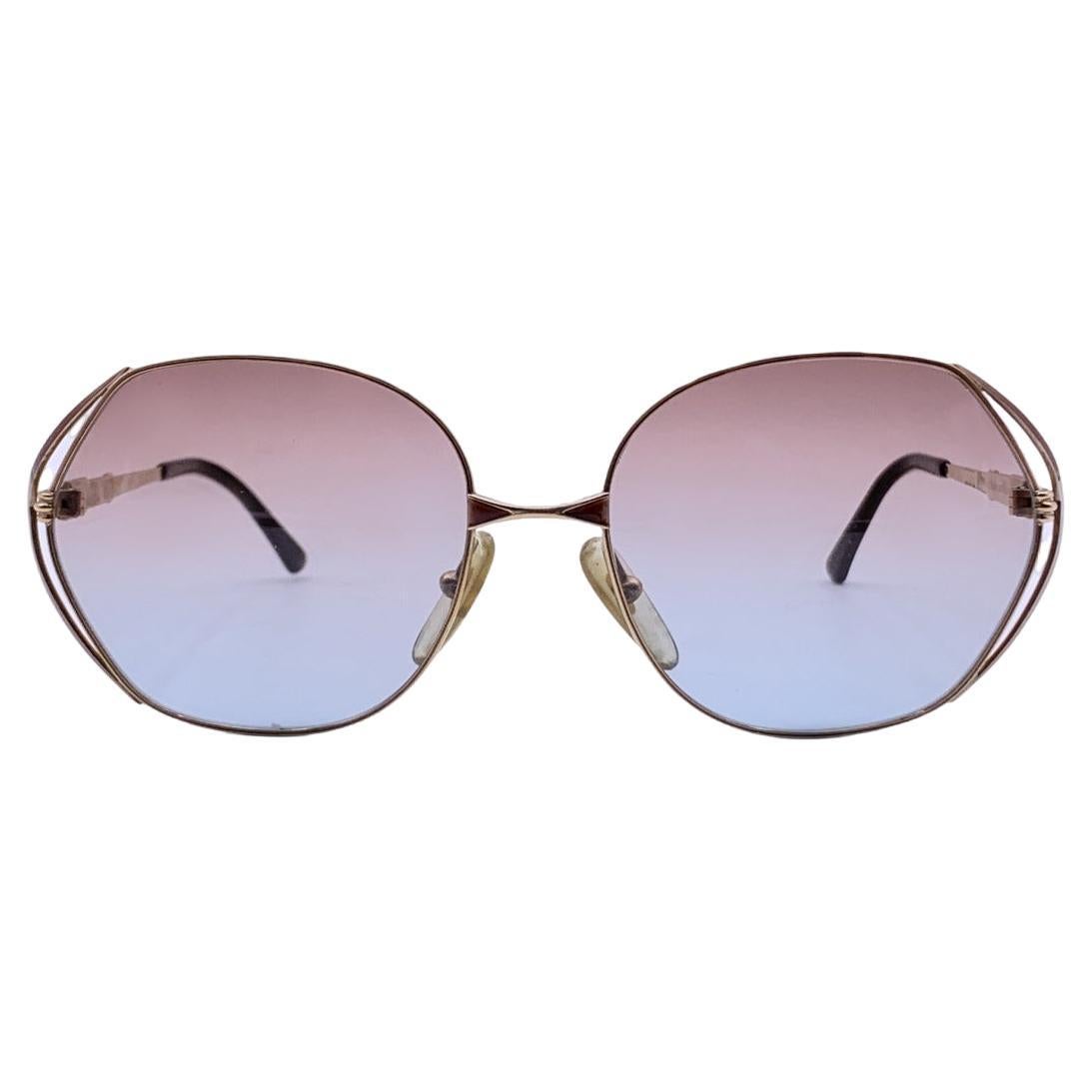 Christian Dior Vintage Women Oversized Sunglasses 2302 41 56/17 125mm For Sale