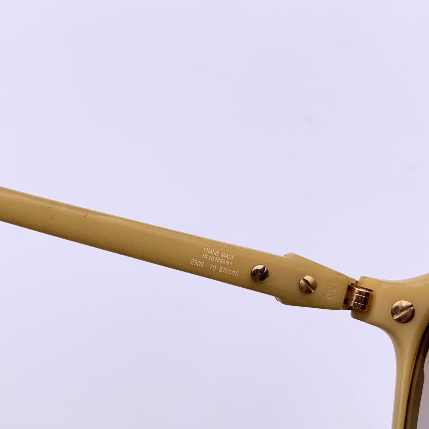 Christian Dior Vintage Women Sunglasses 2306 70 Optyl 57/15 130mm 1