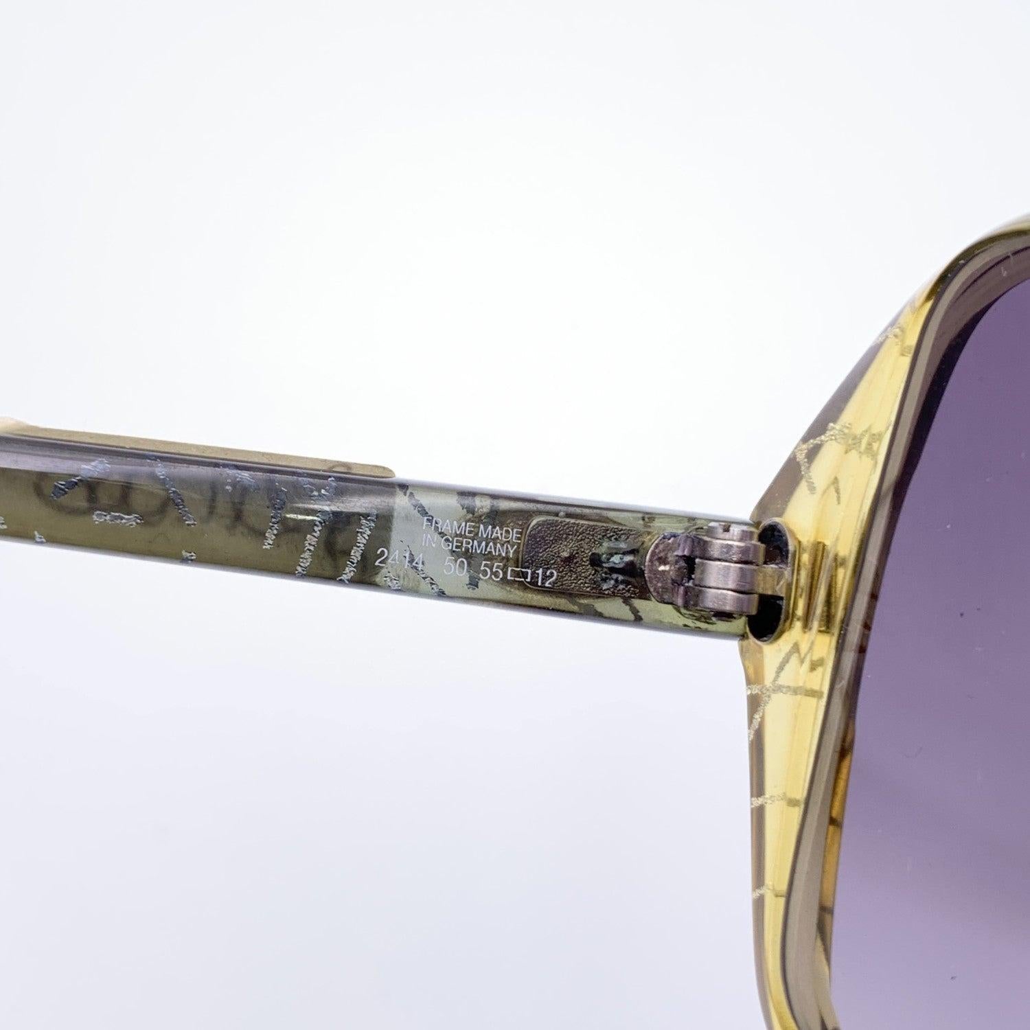Christian Dior Vintage Women Sunglasses 2414 50 Optyl 55/12 135mm For Sale 2