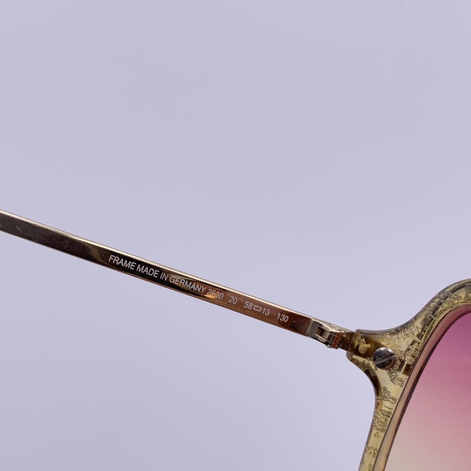 Christian Dior Vintage Women Sunglasses 2530 20 Optyl 58/13 130mm 2