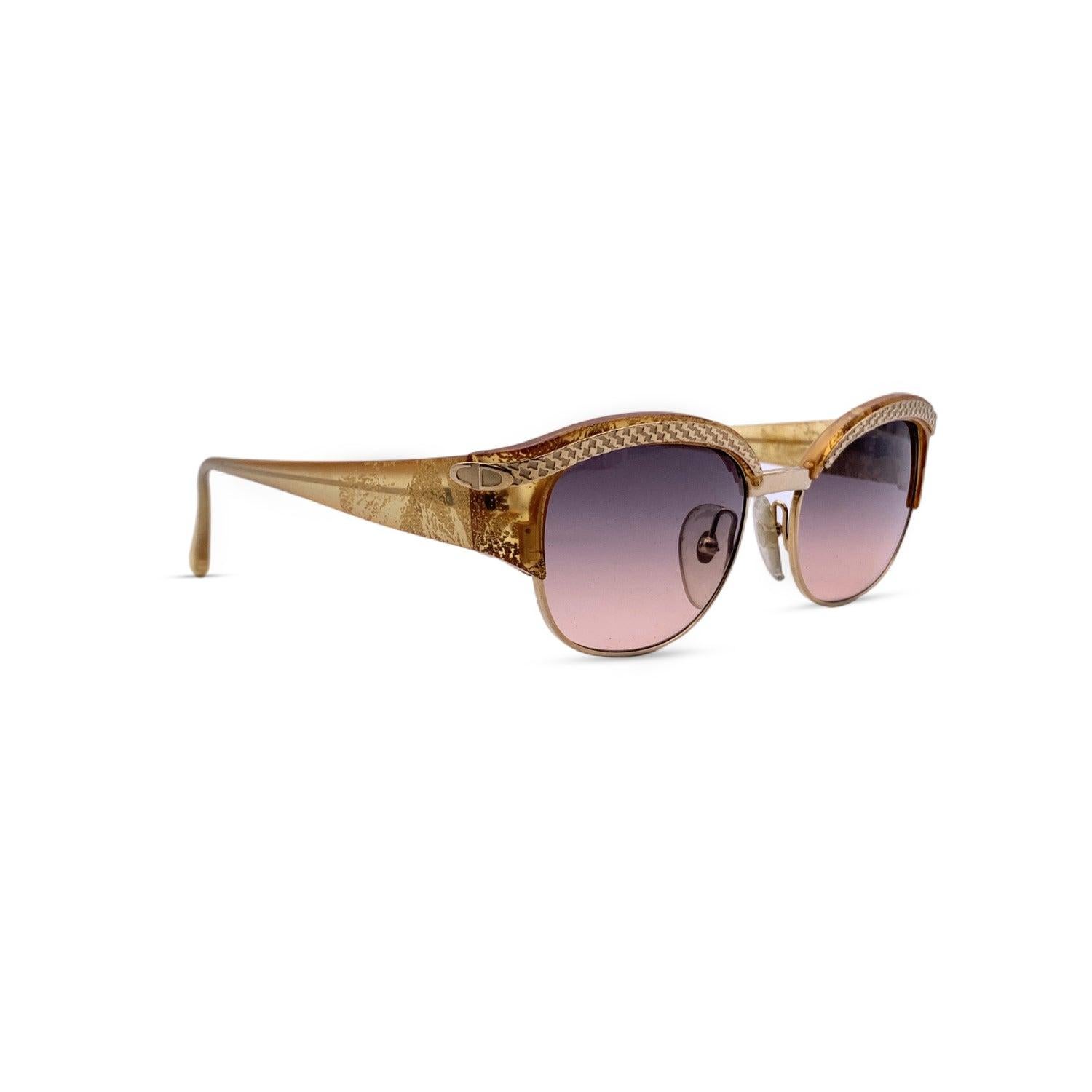 Christian Dior Vintage Women Sunglasses 2589 44 Optyl 55/18 130mm In Excellent Condition For Sale In Rome, Rome