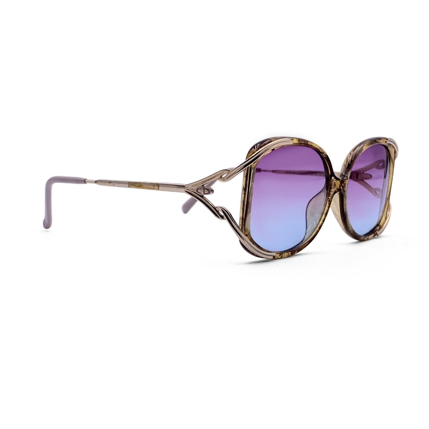 Christian Dior Vintage Women Sunglasses 2643 20 Optyl 54/13 115mm In Excellent Condition For Sale In Rome, Rome