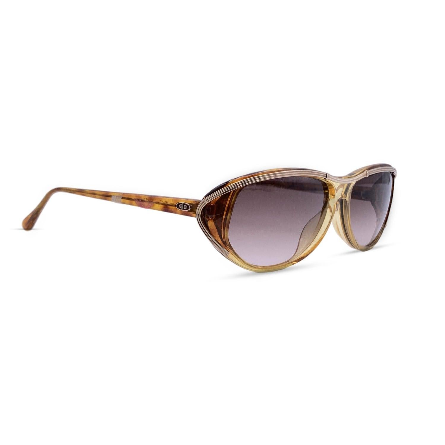 Christian Dior Vintage Women Sunglasses 2699 10 Optyl 57/13 130mm In Excellent Condition In Rome, Rome