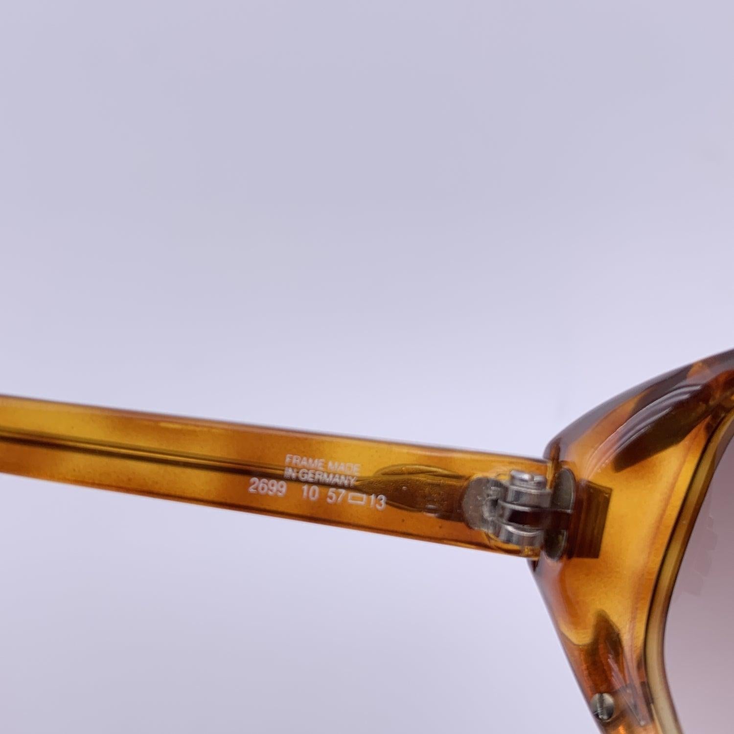 Christian Dior Vintage Women Sunglasses 2699 10 Optyl 57/13 130mm 2