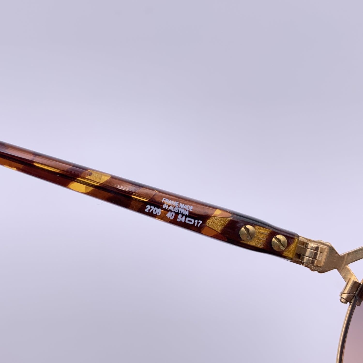 Christian Dior Vintage Women Sunglasses 2706 40 Optyl 54/17 135mm 2
