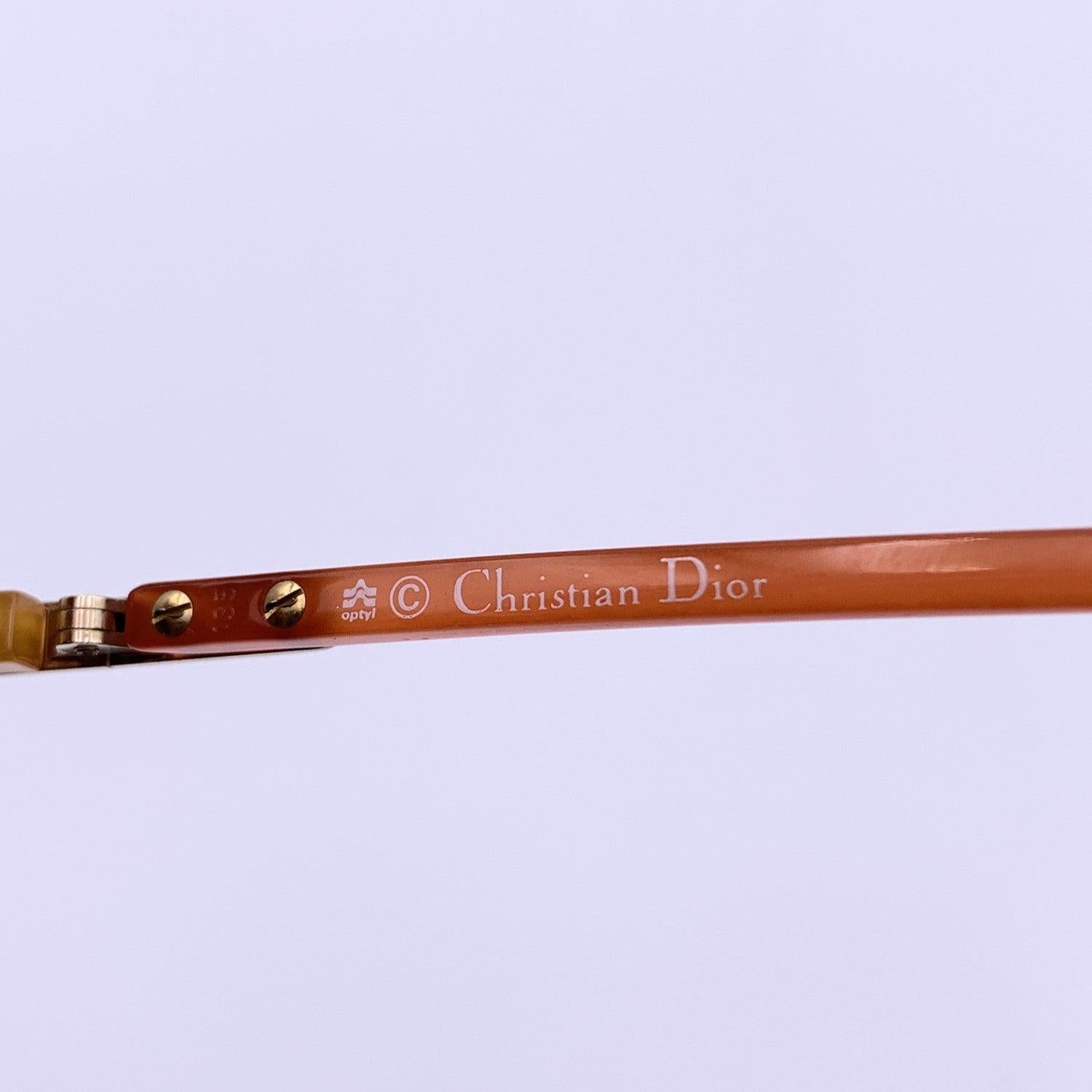 Christian Dior Lunettes de soleil vintage pour femme Optyl 2372 10 55/13 135mm en vente 1