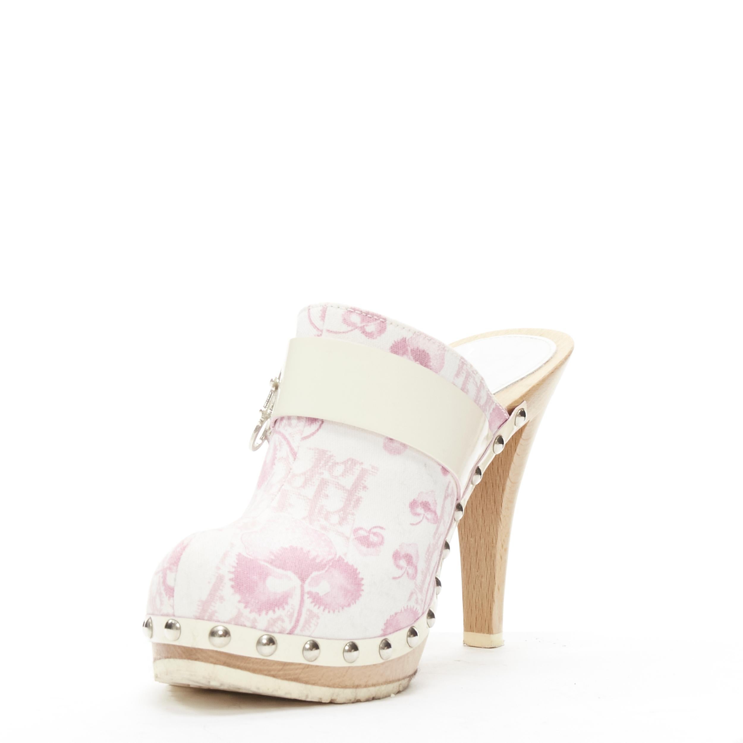 dior vintage heels pink