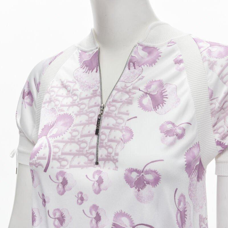 CHRISTIAN DIOR Vintage Y2K pink Trotteur monogram Cherry Blossom half zip top S
Reference: ANWU/A00632
Brand: Dior
Designer: John Galliano
Collection: Cherry Blossom Trotteur
Material: Feels like viscose
Color: White, Pink
Pattern: Floral
Closure:
