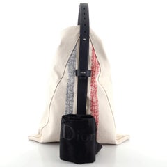 Christian Dior Voyage Sling Shopper Tote Canvas with Oblique Detail