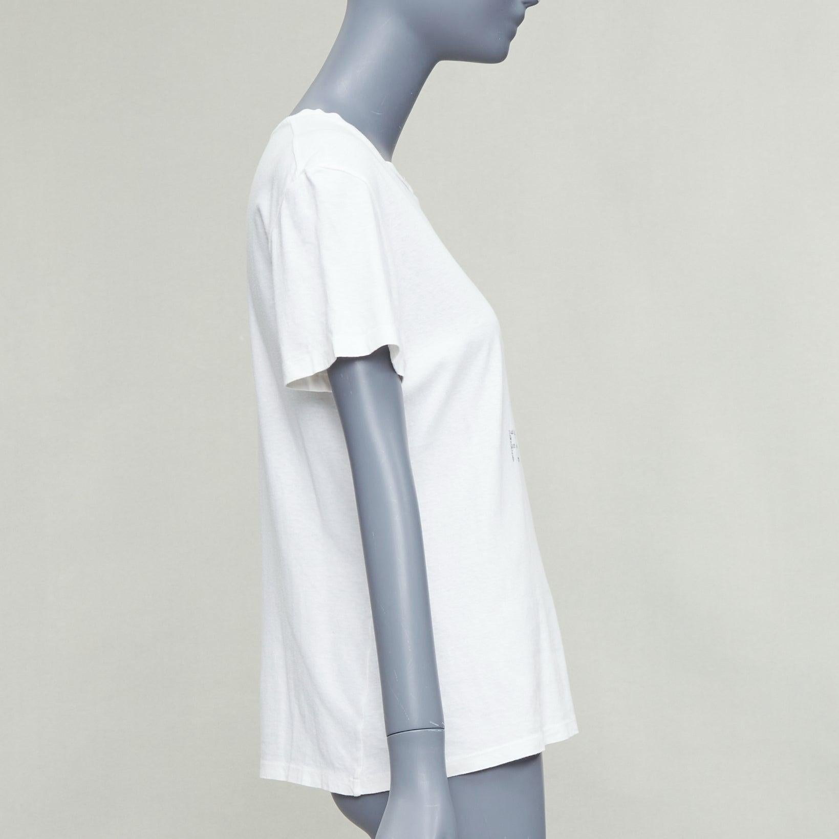 CHRISTIAN DIOR We Should All Be Feminists camiseta blanca estampada S Rihanna en Excelente estado para la venta en Hong Kong, NT