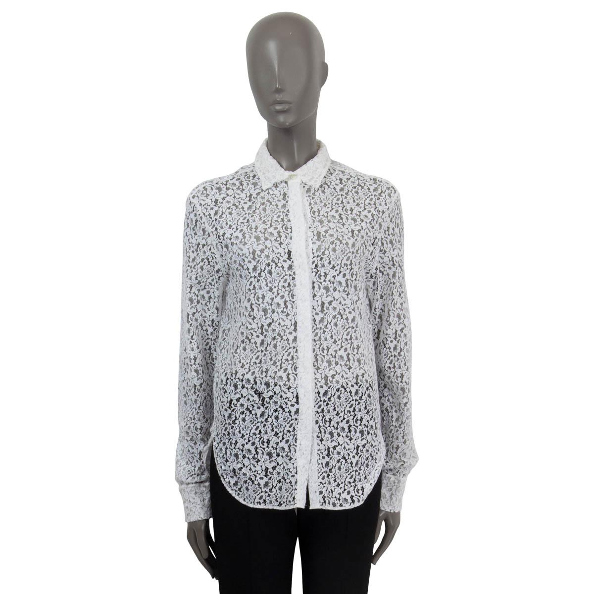 dior lace shirt