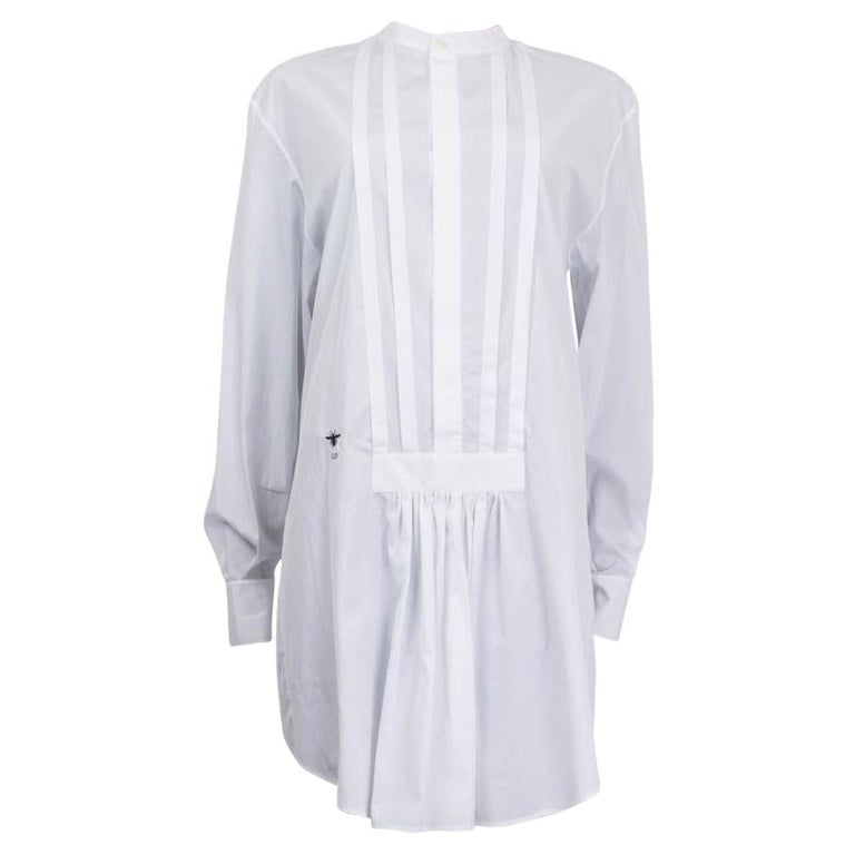 dior white shirt dress Dior 23SS shirt print dress size 34