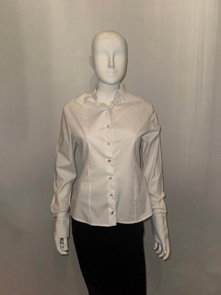 christian dior white dress shirt Christian Dior Cotton Dress Shirt - L/XL
