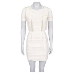 Christian Dior White Dress & Jacket Set - Size S