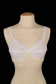 Christian Dior White Lace Lingerie