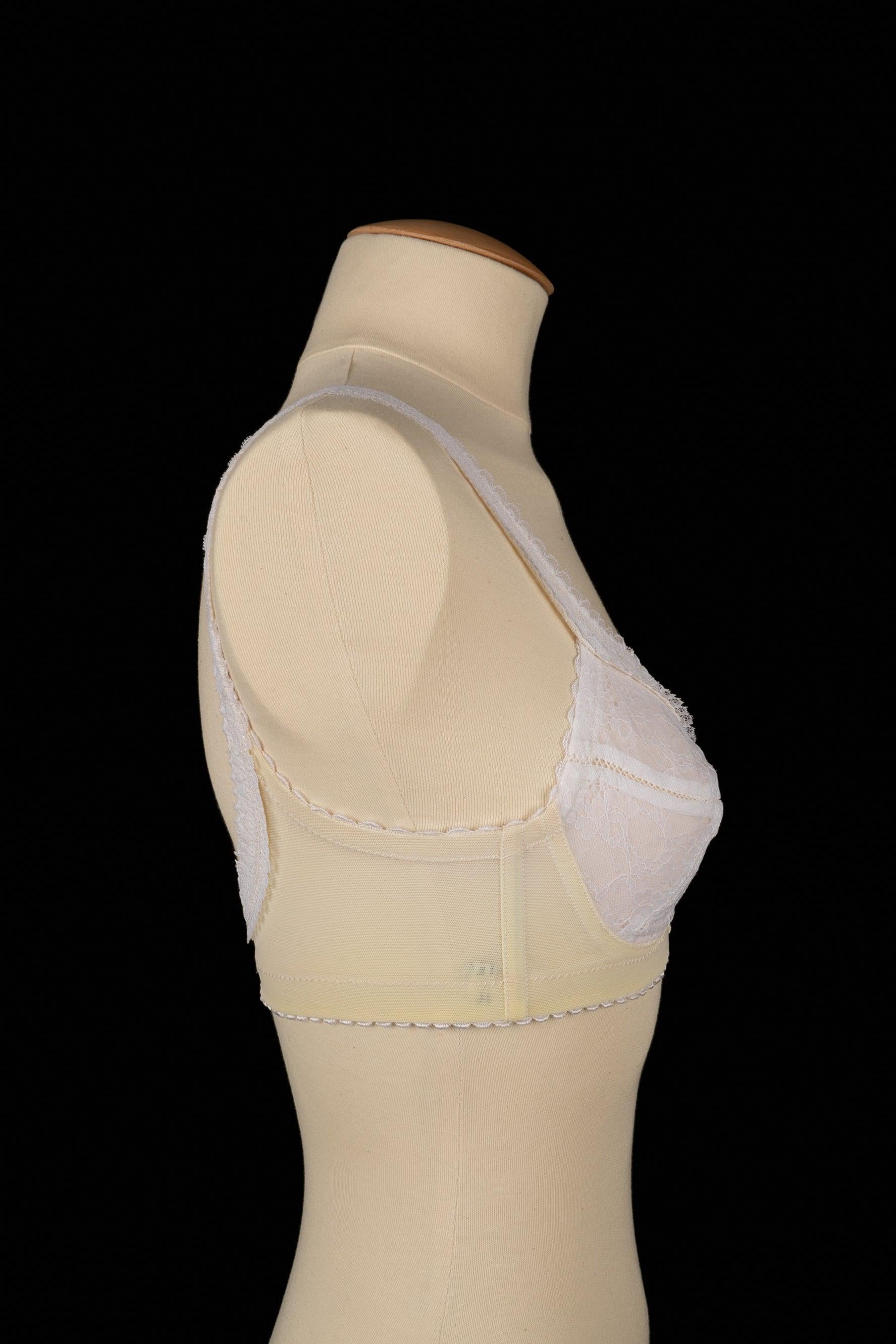 Women's Christian Dior White Lace Lingerie For Sale
