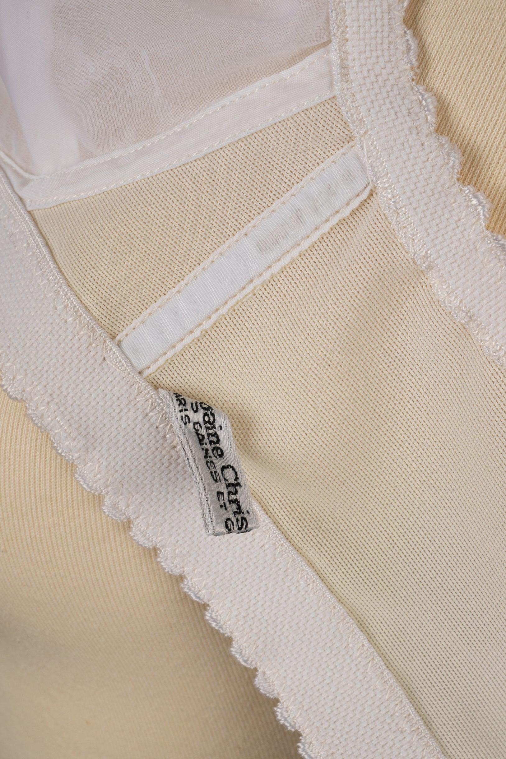 Christian Dior White Lace Lingerie For Sale 2