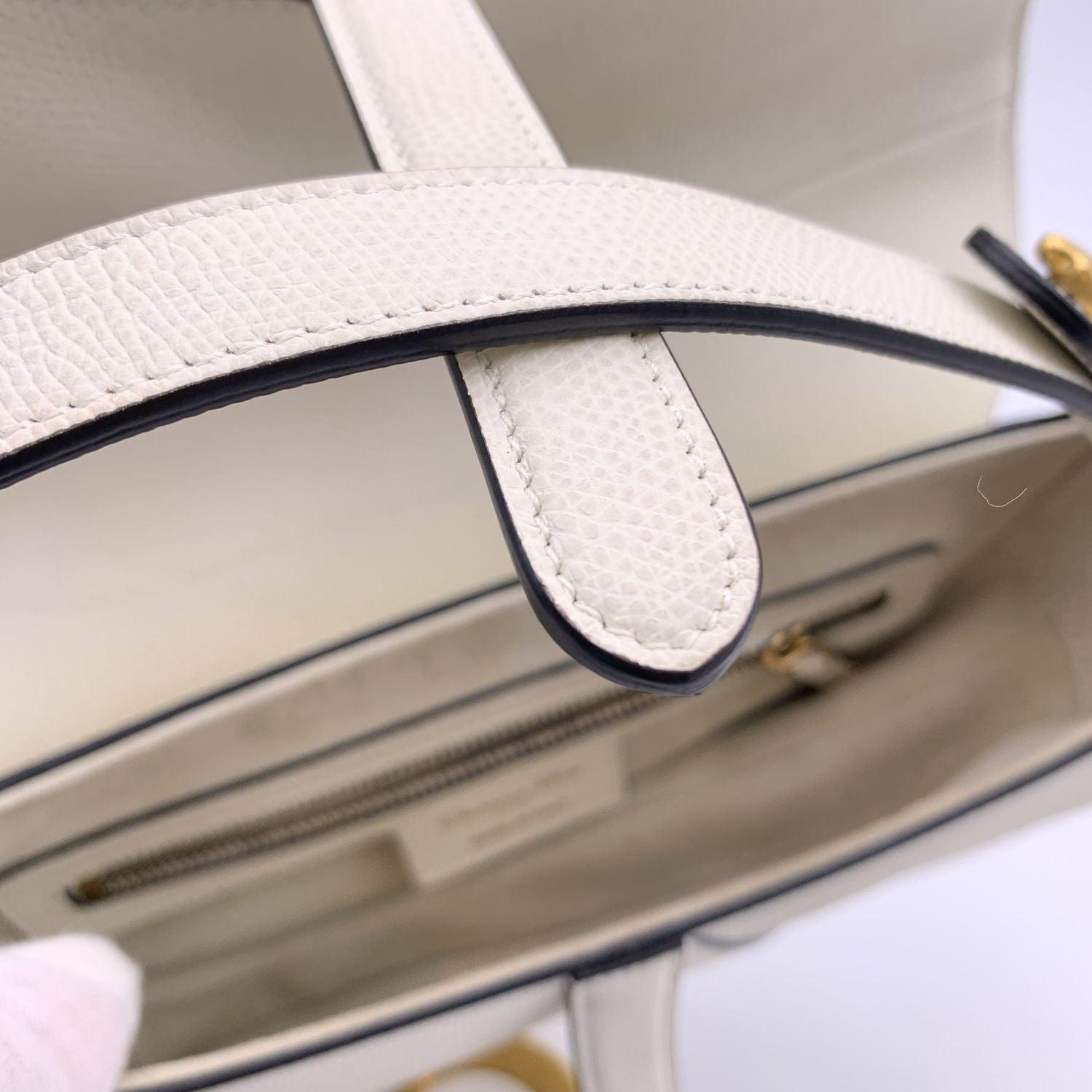 Christian Dior White Milk Leather Saddle Shoulder Bag 1