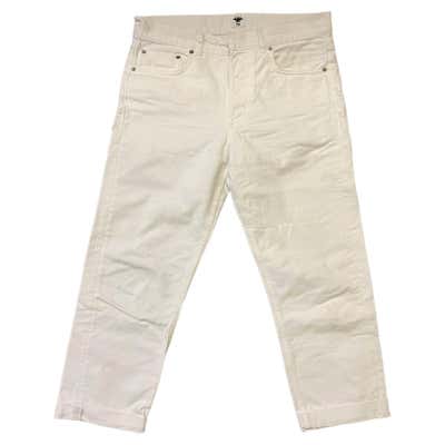 Ralph Lauren Gold Metallic Cotton Jeans Pants Size 28 For Sale at 1stDibs