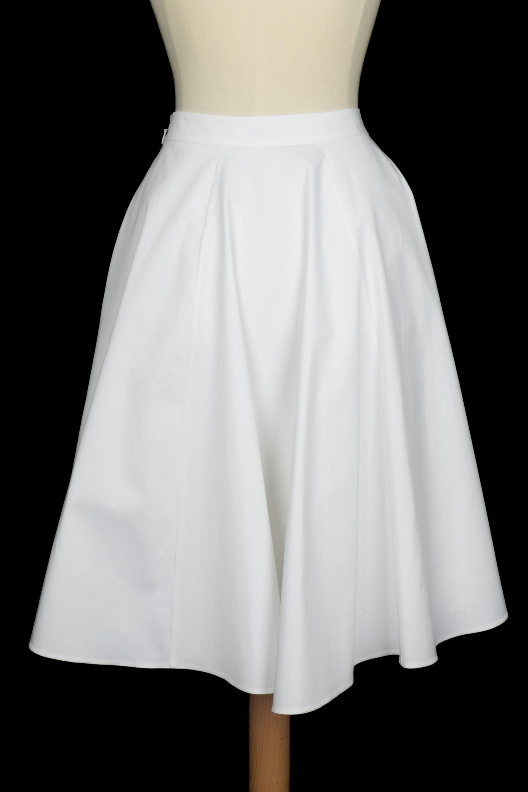 Donna Gonna bianca Christian Dior in vendita