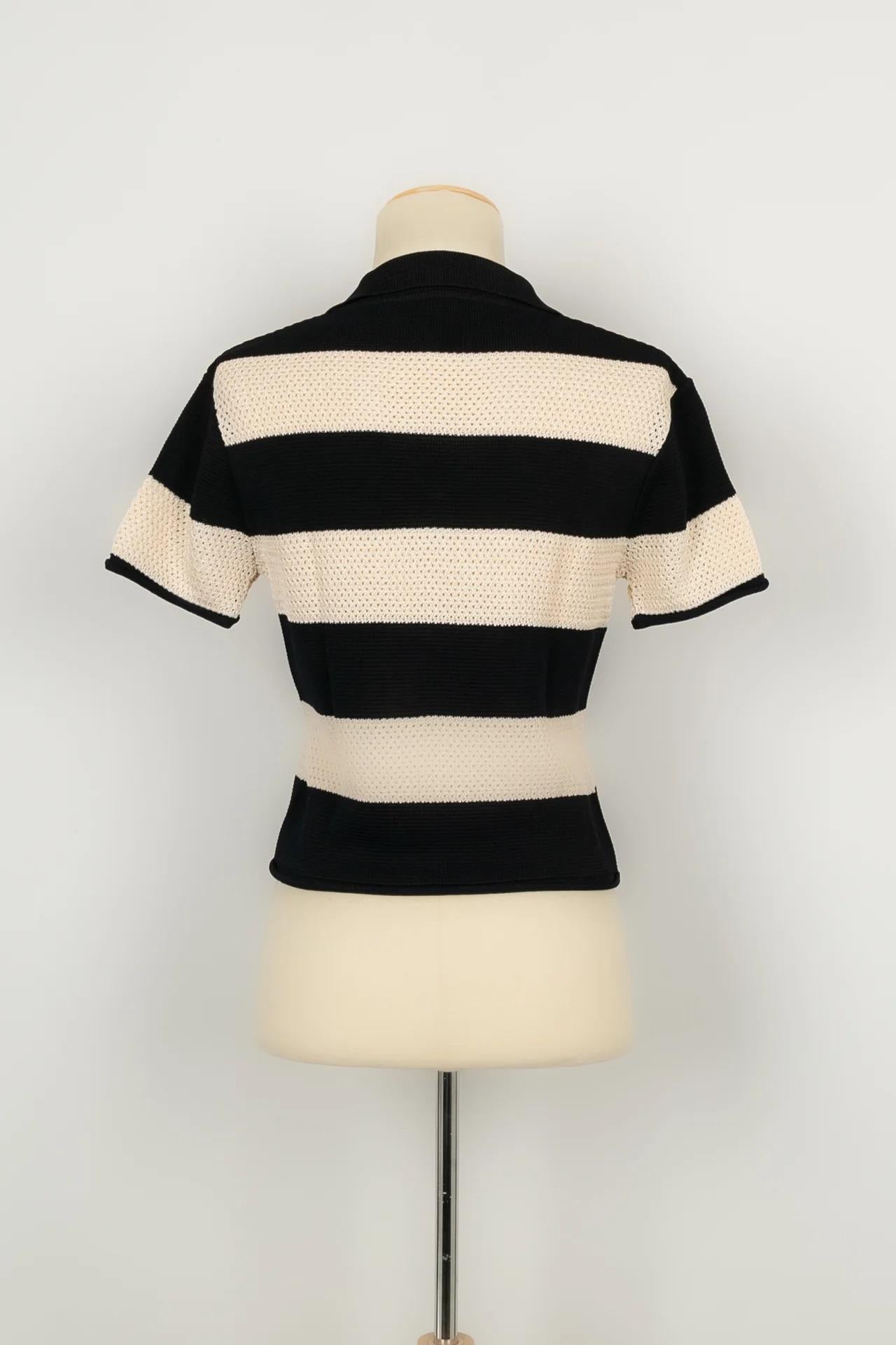 dior striped shirt