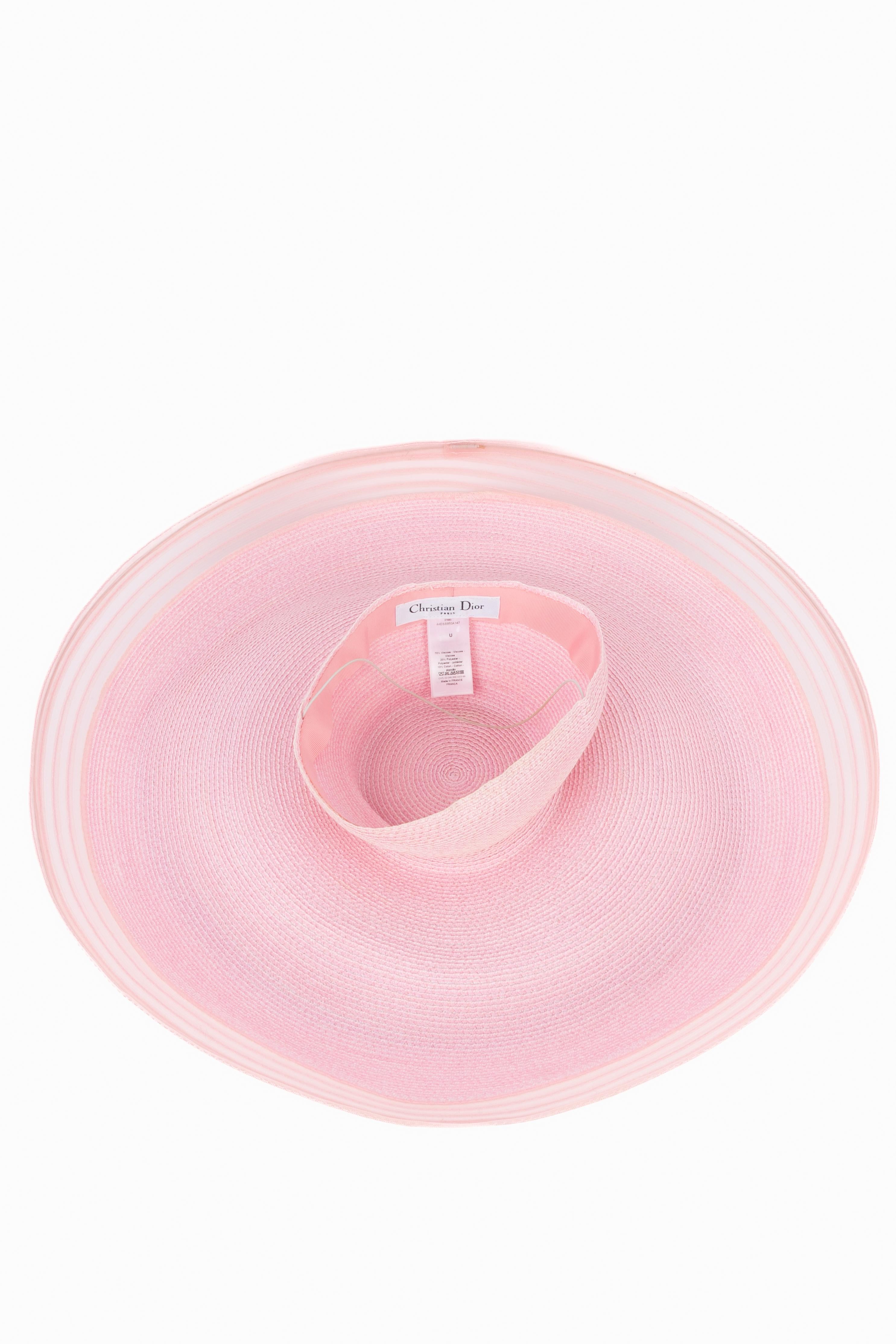 Cappello a tesa larga Christian Dior 