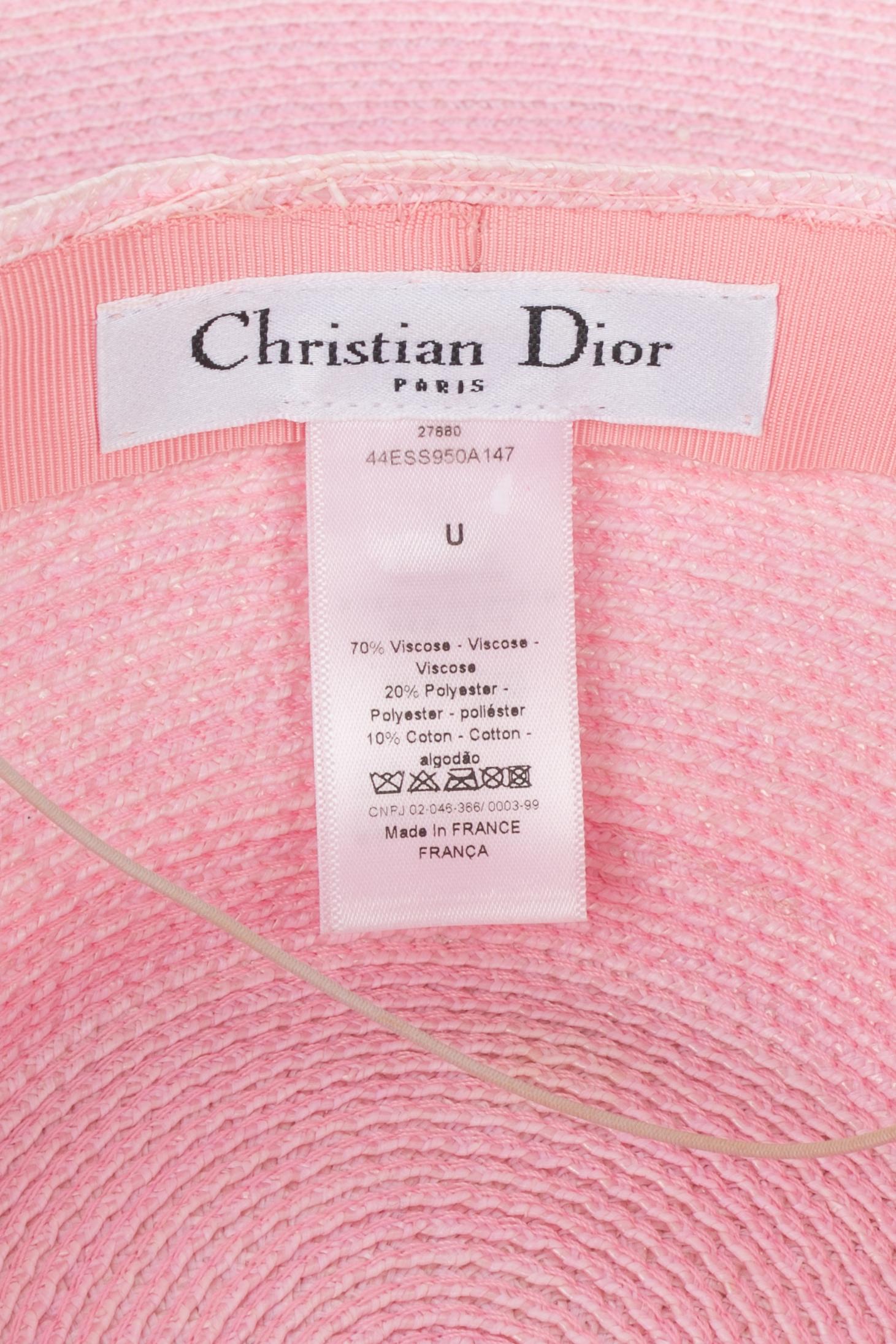Donna Cappello a tesa larga Christian Dior 