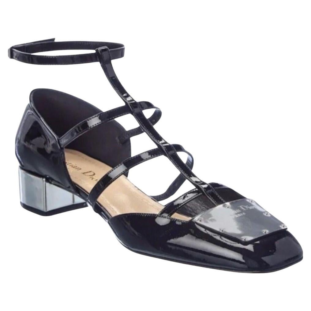Christian Dior Damen La Parisienne Caged Pumps /Ballerinas Leder Maria Grazi