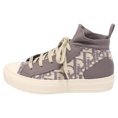 Used Christian Dior Women's Walk'N'Dior Oblique Technical Sneakers Size EU 36.5