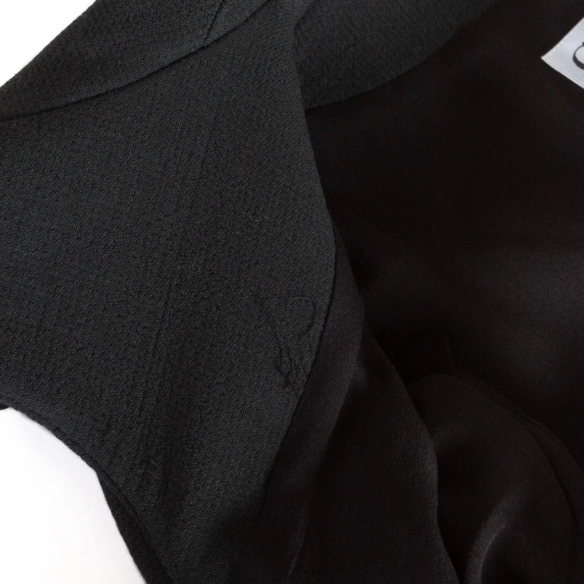 Christian Dior - Manteau à rayures abstraites et découpes - Automne 2015 (Raf Simons) en vente 3