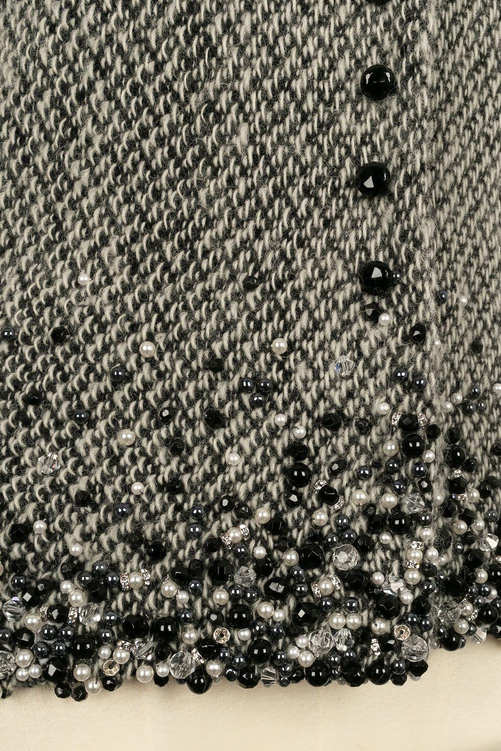 Abito in lana e seta di Christian Dior in vendita 3