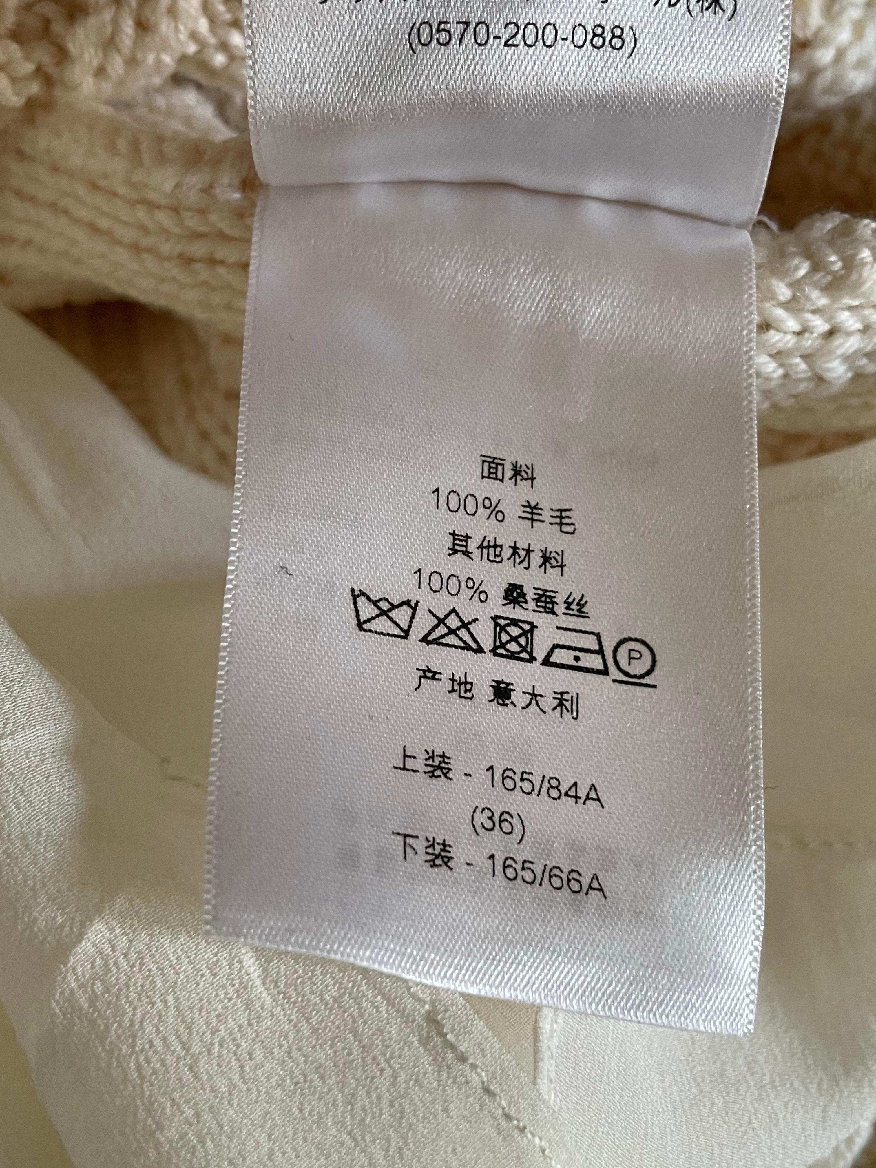 Pull en laine et soie CHRISTIAN DIOR. Pour femmes en vente