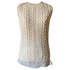 Pull en laine et soie CHRISTIAN DIOR.