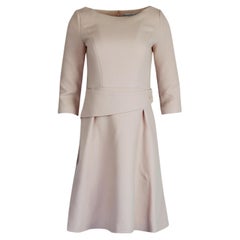 Christian Dior Wool Blend Mini Dress Fr 36 Uk 8