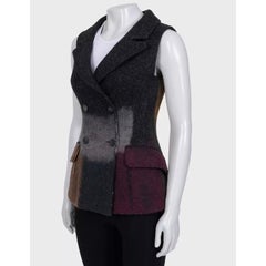 Christian Dior Wool Fitted Vest - Sz/36