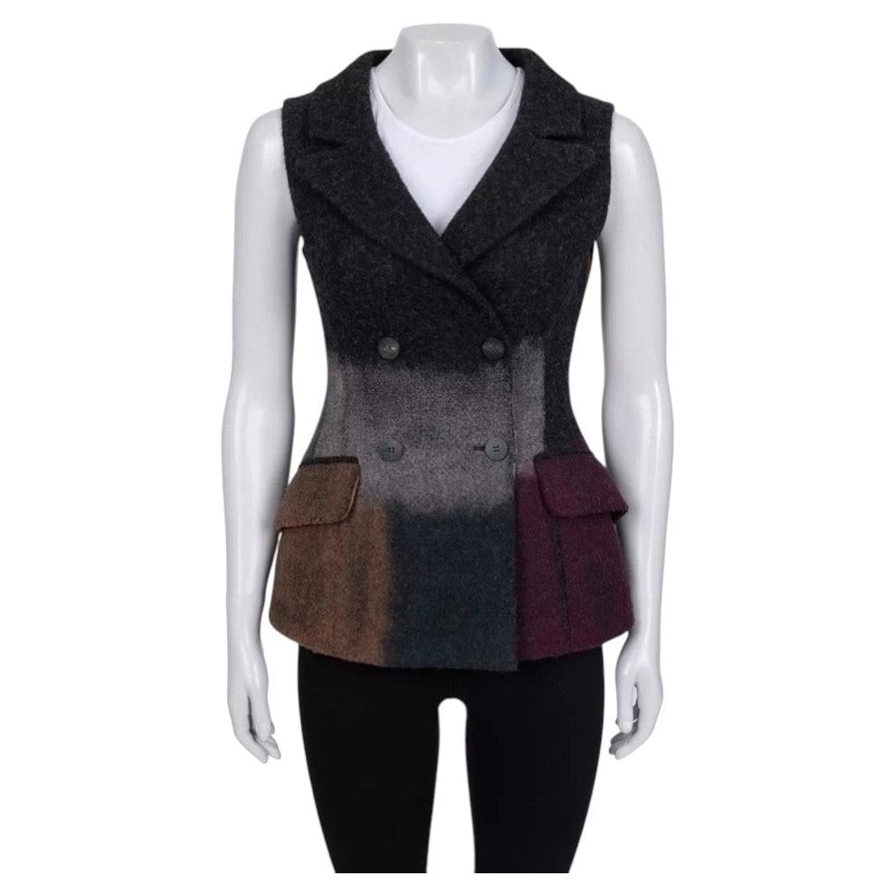 Christian Dior Weste aus Wolle - Sz/36