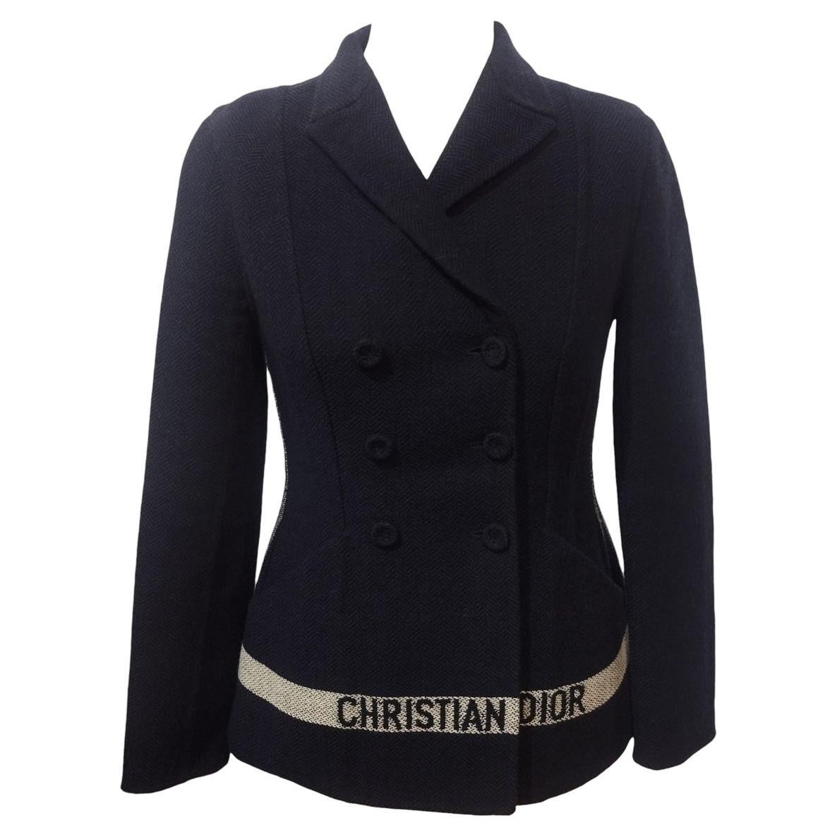 Christian Dior Wool Jacket FR 34 / IT 38 For Sale