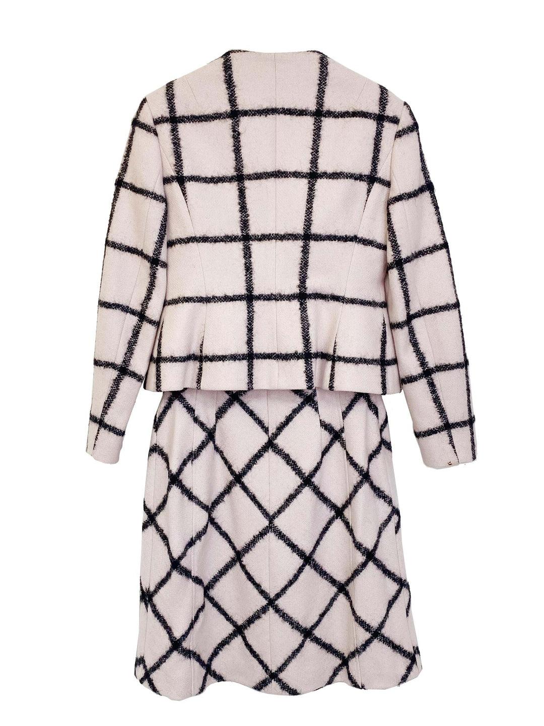 Ensemble veste et jupe en laine Christian Dior Excellent état - En vente à London, GB