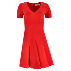 Christian Dior Wool Pleated Dress