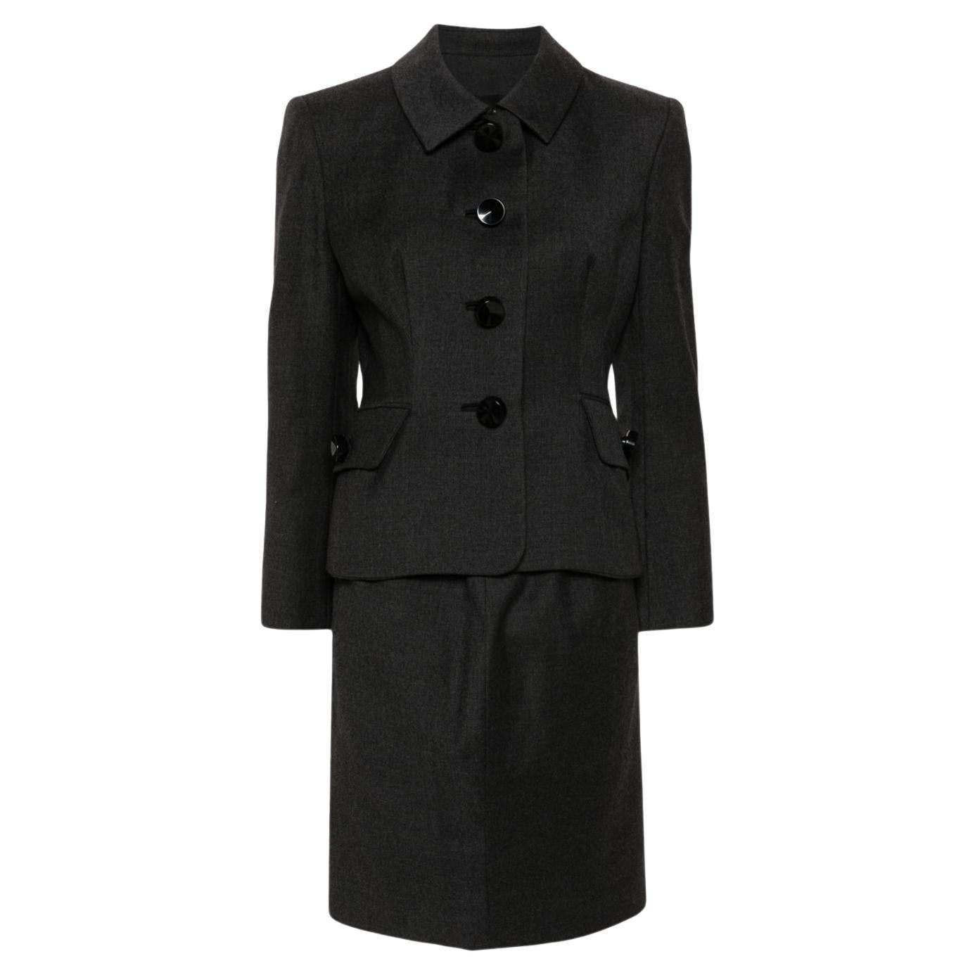 Christian Dior Wool Skirt Suit
