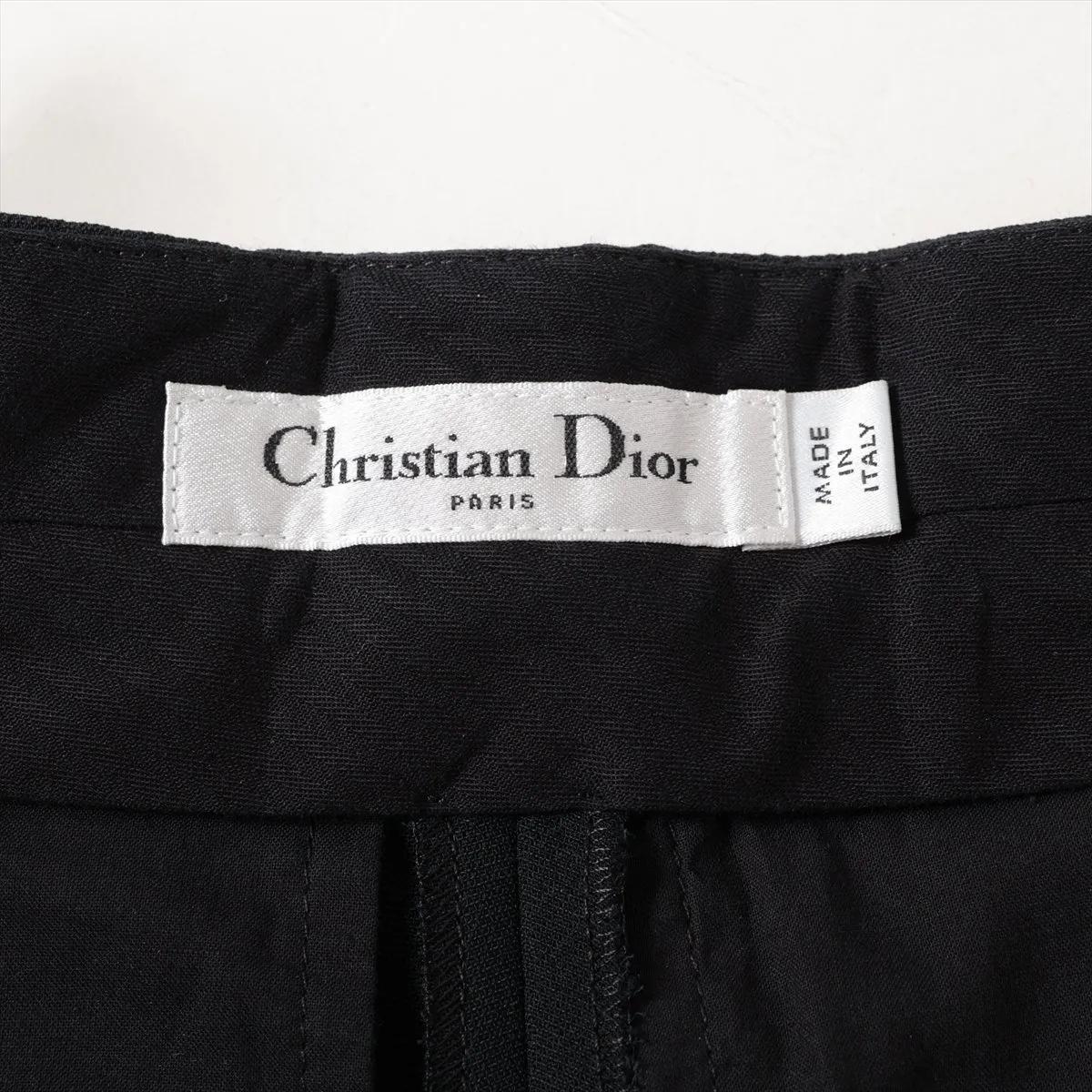 Christian Dior Pantalones de Lana Negros en venta 2