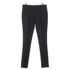 Christian Dior Hose aus Wolle Schwarz