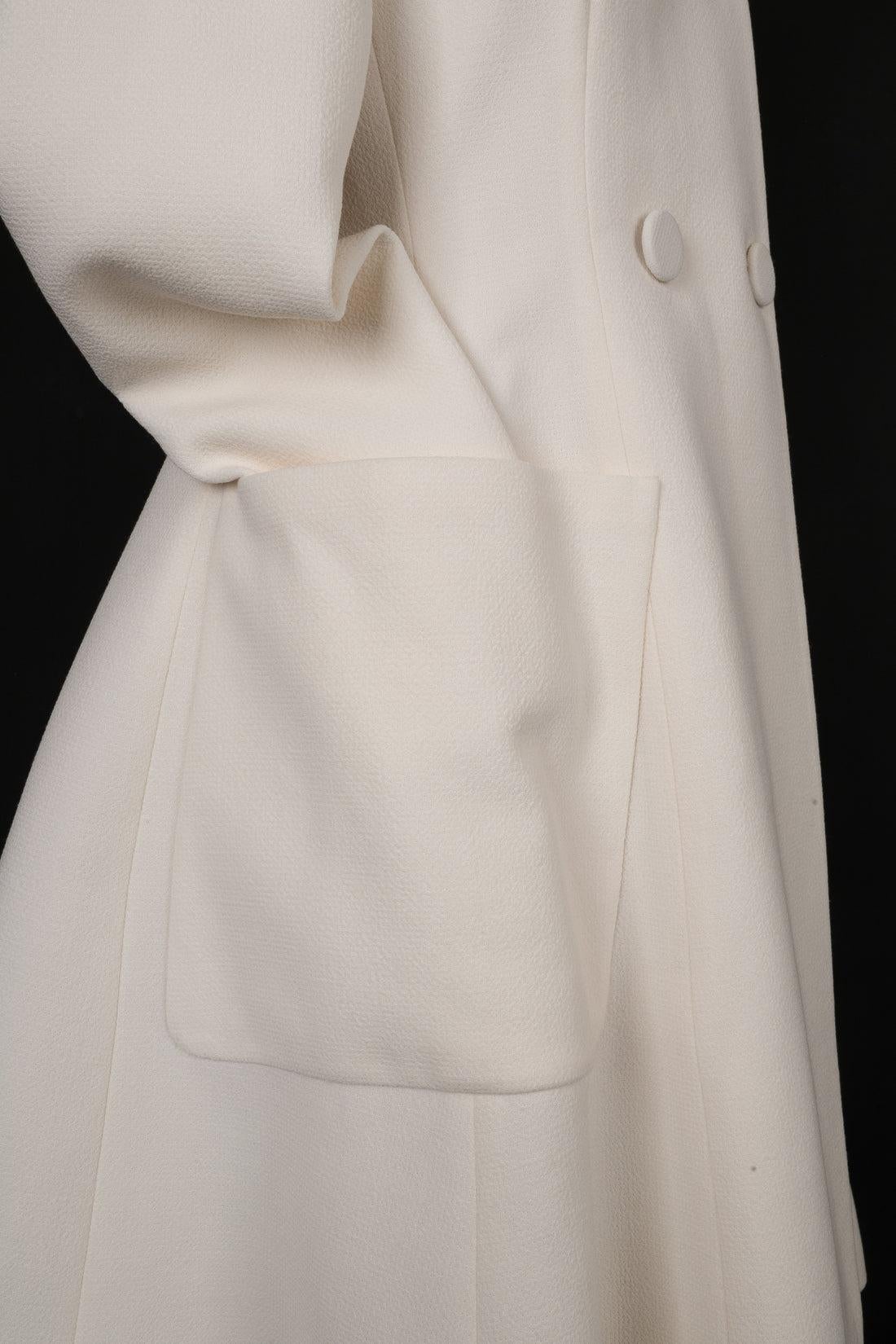 Christian Dior Woolen Coat with Silk Lining 2